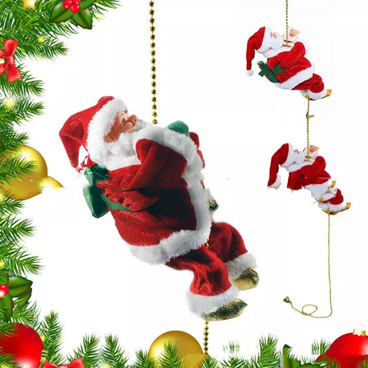 Climbing Santa Claus