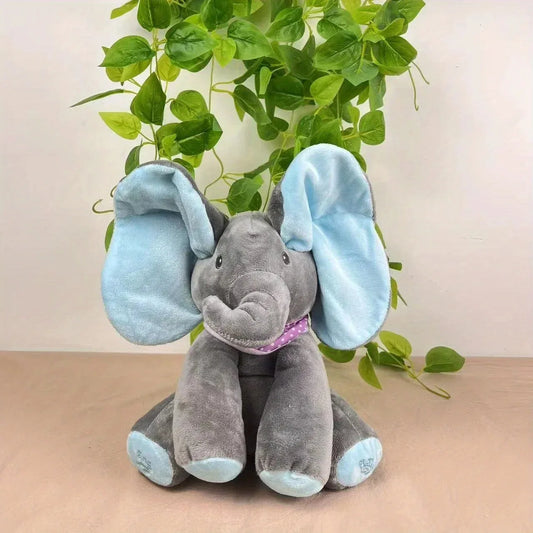 Peek-a-Boo Musical Elephant Toy!